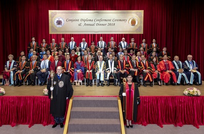 RCSEd/CSHK Conjoint Diploma Conferment Ceremony, 15 September 2018