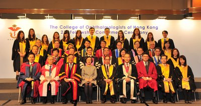 Fellowship Conferment Ceremony, The College of Ophthalmologists of Hong Kong , 16 December 2018 