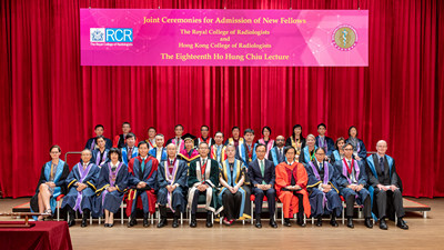 The Royal College of Radiologists & Hong Kong College of Radiologists: Nineteenth Joint Ceremonies for Admission of New Fellows attended by President Prof. C.S. Lau on 16 November 2019 