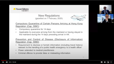 Webinar on Coronavirus and Related Medico-Legal Issues